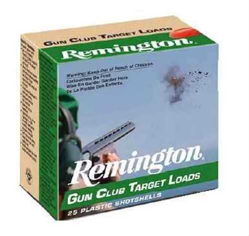 12 Gauge 25 Rounds Ammunition Remington 2 3/4" 1 1/8 oz Lead #7.5